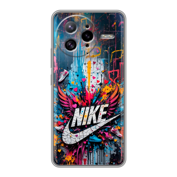 Силиконовый чехол на Poco F7 Ultra с принтом Nike Найк Силиконовый чехол на Poco F7 Ultra с принтом Nike Найк