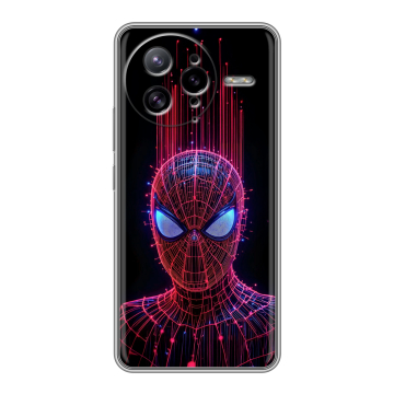 Силиконовый чехол на Poco F7 Ultra с принтом Spiderman Человек паук Силиконовый чехол на Poco F7 Ultra с принтом Spiderman Человек паук