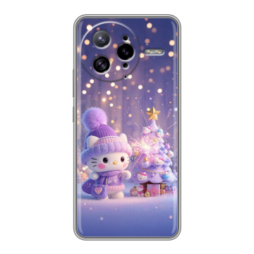 Силиконовый чехол на Poco F7 Ultra с принтом Новый год