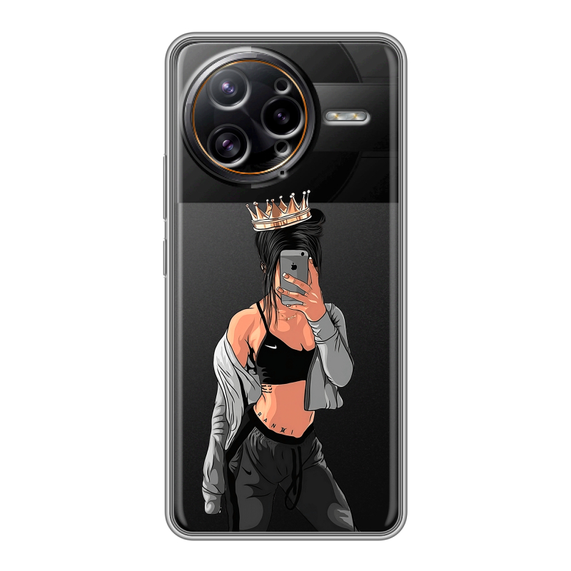 Силиконовый чехол на Poco F7 Ultra с принтом Женские принты Силиконовый чехол на Poco F7 Ultra с принтом Женские принты