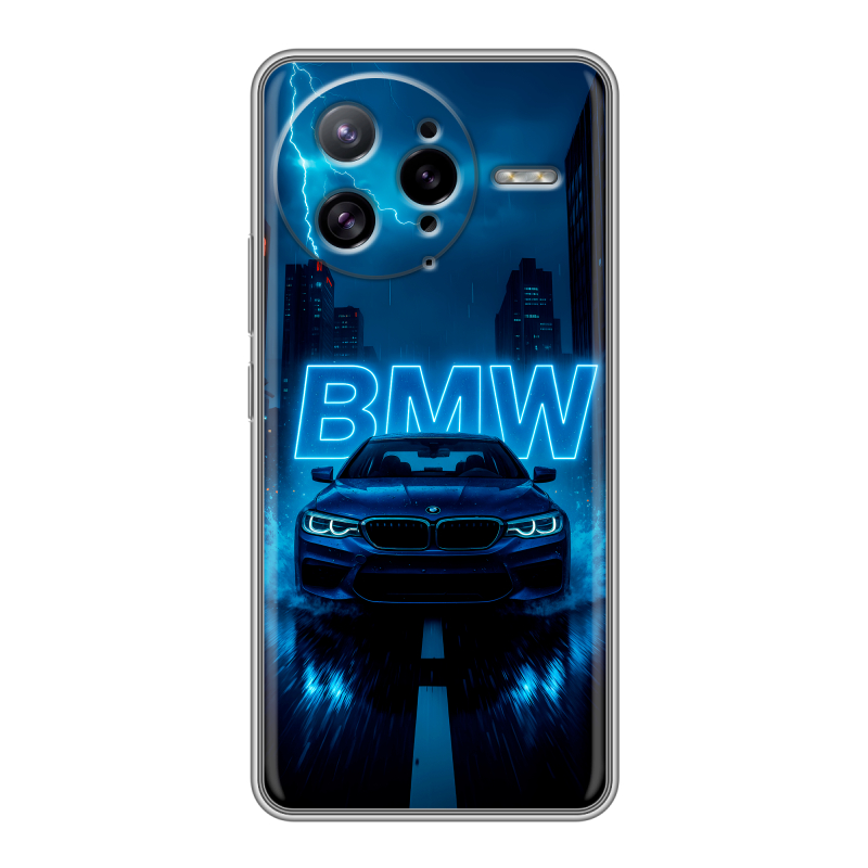 Силиконовый чехол на Poco F7 Ultra с принтом BMW БМВ Силиконовый чехол на Poco F7 Ultra с принтом BMW БМВ