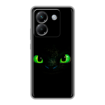 Силиконовый чехол на Poco M7 Pro 5G с принтом Как приручить дракона Силиконовый чехол на Poco M7 Pro 5G с принтом Как приручить дракона