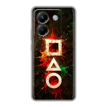 Силиконовый чехол на Poco M7 Pro 5G с принтом Squid Game Игра кальмара Силиконовый чехол на Poco M7 Pro 5G с принтом Squid Game Игра кальмара