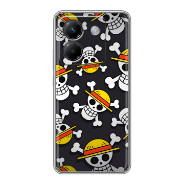 Силиконовый чехол на Poco M7 Pro 5G с принтом One Piece Ван Пис Силиконовый чехол на Poco M7 Pro 5G с принтом One Piece Ван Пис