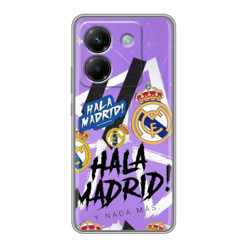Силиконовый чехол на Poco M7 Pro 5G с принтом Real Madrid Реал Мадрид Силиконовый чехол на Poco M7 Pro 5G с принтом Real Madrid Реал Мадрид
