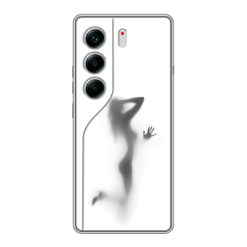 Силиконовый чехол на Tecno Camon 40 с принтом Силуэт Силиконовый чехол на Tecno Camon 40 с принтом Силуэт