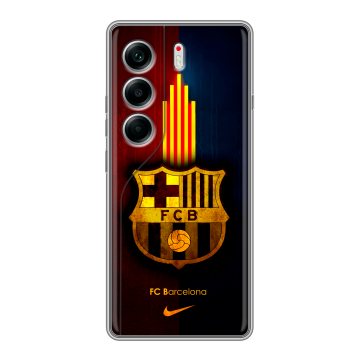 Силиконовый чехол на Tecno Camon 40 с принтом Барселона Barcelona Силиконовый чехол на Tecno Camon 40 с принтом Барселона Barcelona