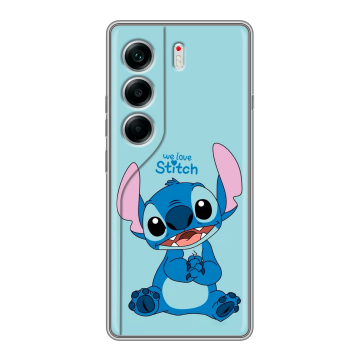 Силиконовый чехол на Tecno Camon 40 с принтом Лило и Стич Силиконовый чехол на Tecno Camon 40 с принтом Лило и Стич