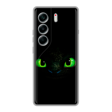 Силиконовый чехол на Tecno Camon 40 с принтом Как приручить дракона Силиконовый чехол на Tecno Camon 40 с принтом Как приручить дракона