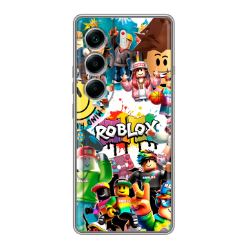 Силиконовый чехол на Tecno Camon 40 с принтом Roblox Роблокс Силиконовый чехол на Tecno Camon 40 с принтом Roblox Роблокс