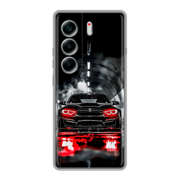 Силиконовый чехол на Tecno Camon 40 с принтом BMW БМВ Силиконовый чехол на Tecno Camon 40 с принтом BMW БМВ