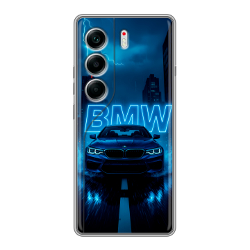 Силиконовый чехол на Tecno Camon 40 с принтом BMW БМВ