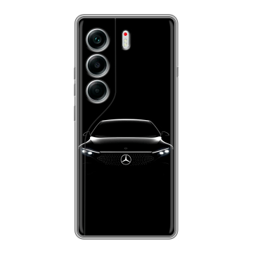 Силиконовый чехол на Tecno Camon 40 с принтом Mercedes Мерседес