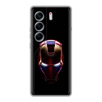 Силиконовый чехол на Tecno Camon 40 с принтом IronMan Железный человек Силиконовый чехол на Tecno Camon 40 с принтом IronMan Железный человек