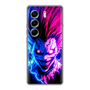 Силиконовый чехол на Tecno Camon 40 с принтом Death note Тетрадь смерти