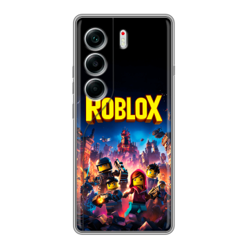 Силиконовый чехол на Tecno Camon 40 с принтом Roblox Роблокс Силиконовый чехол на Tecno Camon 40 с принтом Roblox Роблокс