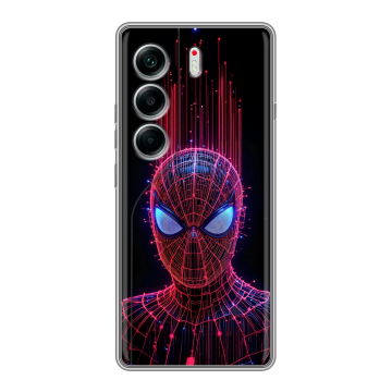 Силиконовый чехол на Tecno Camon 40 с принтом Spiderman Человек паук Силиконовый чехол на Tecno Camon 40 с принтом Spiderman Человек паук