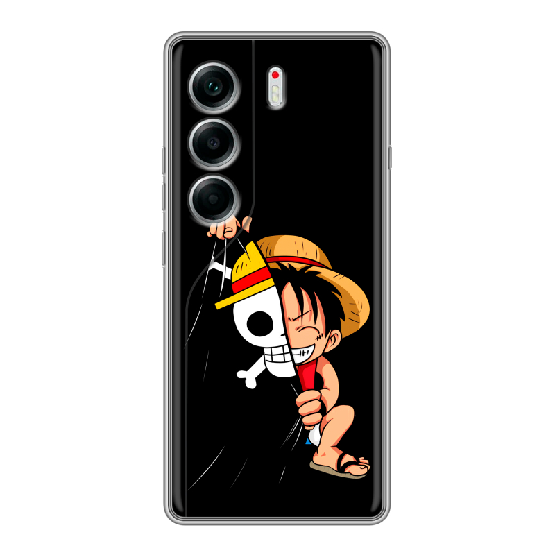 Силиконовый чехол на Tecno Camon 40 с принтом One Piece Ван Пис Силиконовый чехол на Tecno Camon 40 с принтом One Piece Ван Пис