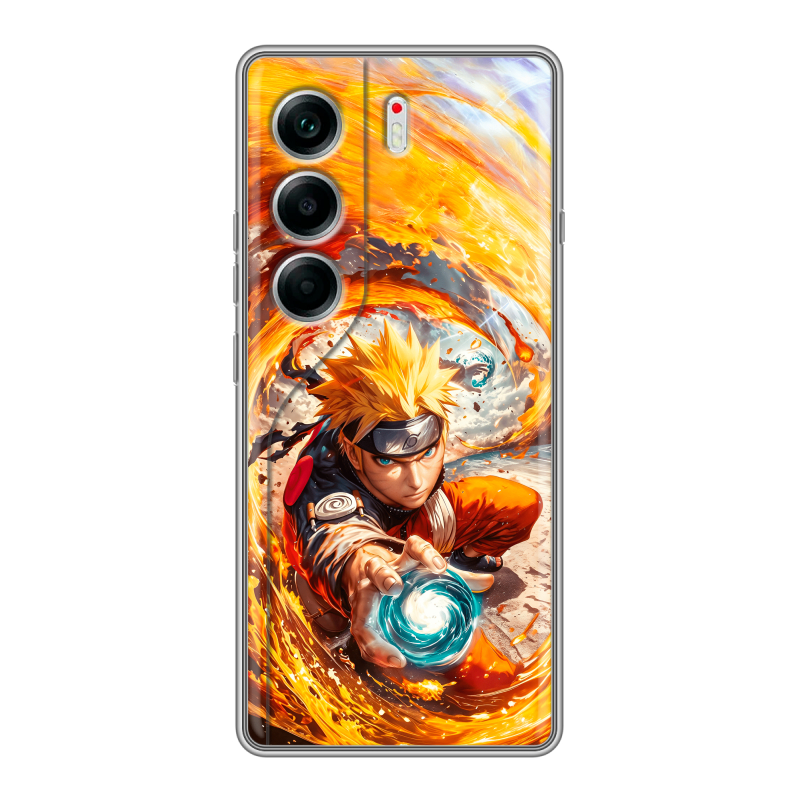Силиконовый чехол на Tecno Camon 40 с принтом Аниме Наруто Naruto Силиконовый чехол на Tecno Camon 40 с принтом Аниме Наруто Naruto