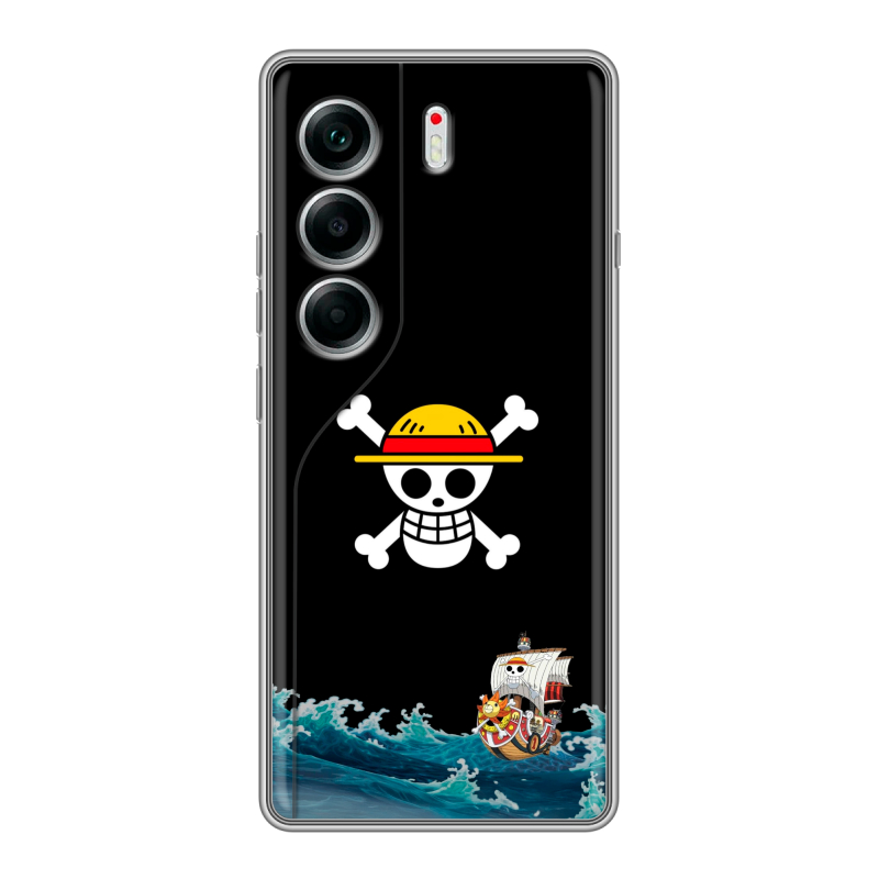 Силиконовый чехол на Tecno Camon 40 с принтом One Piece Ван Пис Силиконовый чехол на Tecno Camon 40 с принтом One Piece Ван Пис