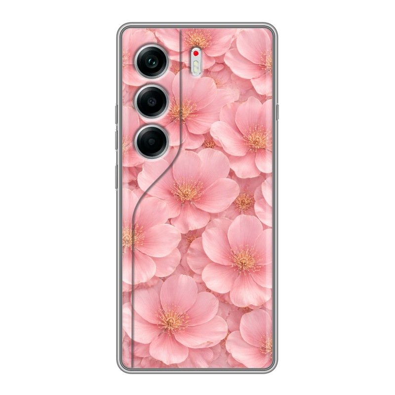 Силиконовый чехол на Tecno Camon 40 с принтом женский Силиконовый чехол на Tecno Camon 40 с принтом женский