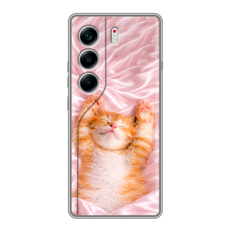 Силиконовый чехол на Tecno Camon 40 с принтом женский Силиконовый чехол на Tecno Camon 40 с принтом женский