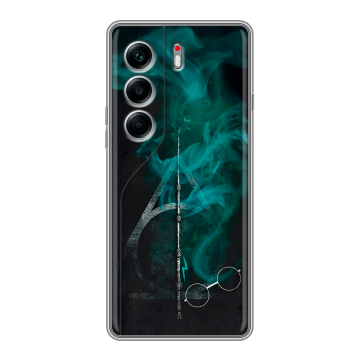 Силиконовый чехол на Tecno Camon 40 Pro 4G с принтом Гарри Поттер Harry Potter