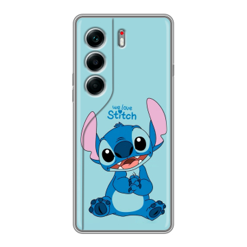 Силиконовый чехол на Tecno Camon 40 Pro 4G с принтом Лило и Стич Силиконовый чехол на Tecno Camon 40 Pro 4G с принтом Лило и Стич