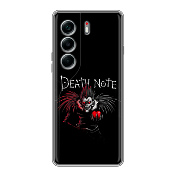 Силиконовый чехол на Tecno Camon 40 Pro 4G с принтом Death note Тетрадь смерти Силиконовый чехол на Tecno Camon 40 Pro 4G с принтом Death note Тетрадь смерти