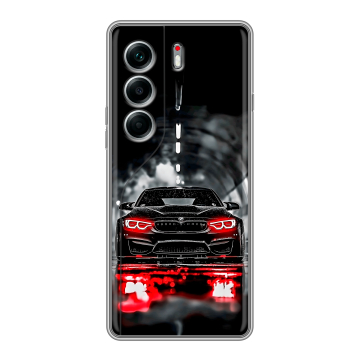 Силиконовый чехол на Tecno Camon 40 Pro 4G с принтом BMW БМВ Силиконовый чехол на Tecno Camon 40 Pro 4G с принтом BMW БМВ