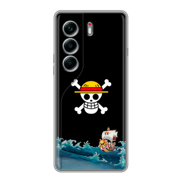 Силиконовый чехол на Tecno Camon 40 Pro 4G с принтом One Piece Ван Пис