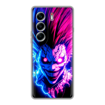 Силиконовый чехол на Tecno Camon 40 Pro 4G с принтом Death note Тетрадь смерти