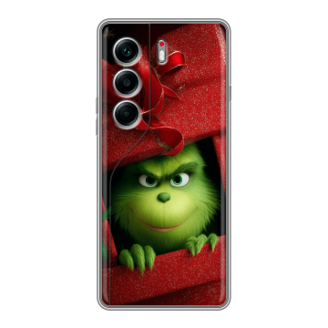 Силиконовый чехол на Tecno Camon 40 Pro 4G с принтом Новый год