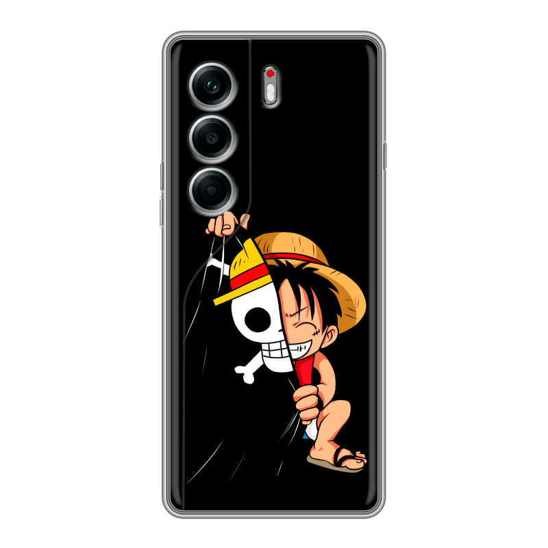 Силиконовый чехол на Tecno Camon 40 Pro 4G с принтом One Piece Ван Пис Силиконовый чехол на Tecno Camon 40 Pro 4G с принтом One Piece Ван Пис
