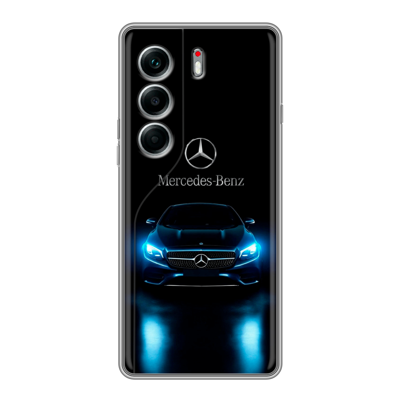 Силиконовый чехол на Tecno Camon 40 Pro 4G с принтом Mercedes Мерседес Силиконовый чехол на Tecno Camon 40 Pro 4G с принтом Mercedes Мерседес