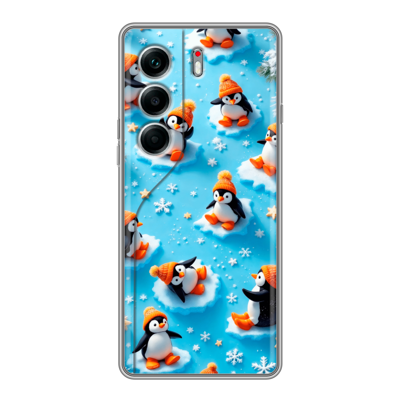 Силиконовый чехол на Tecno Camon 40 Pro 4G с принтом Новый год Силиконовый чехол на Tecno Camon 40 Pro 4G с принтом Новый год