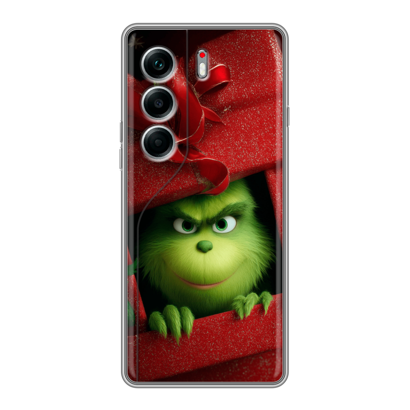 Силиконовый чехол на Tecno Camon 40 Pro 4G с принтом Новый год Силиконовый чехол на Tecno Camon 40 Pro 4G с принтом Новый год