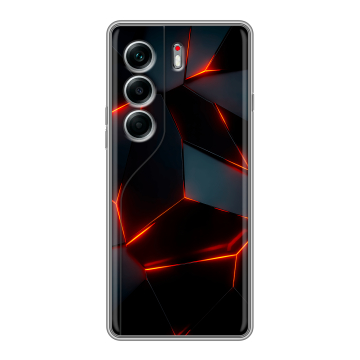 Силиконовый чехол на Tecno Camon 40 Pro 5G с принтом Яркие абстракции Силиконовый чехол на Tecno Camon 40 Pro 5G с принтом Яркие абстракции
