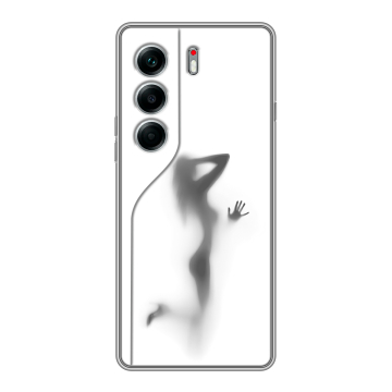 Силиконовый чехол на Tecno Camon 40 Pro 5G с принтом Силуэт Силиконовый чехол на Tecno Camon 40 Pro 5G с принтом Силуэт