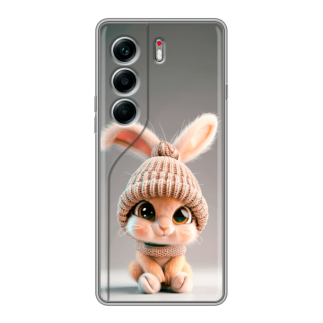Силиконовый чехол на Tecno Camon 40 Pro 5G с принтом Кролик Силиконовый чехол на Tecno Camon 40 Pro 5G с принтом Кролик
