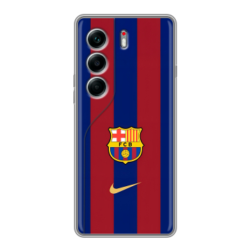 Силиконовый чехол на Tecno Camon 40 Pro 5G с принтом Барселона Barcelona Силиконовый чехол на Tecno Camon 40 Pro 5G с принтом Барселона Barcelona