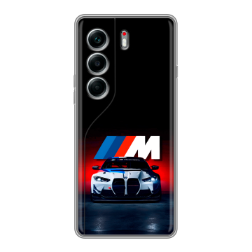 Силиконовый чехол на Tecno Camon 40 Pro 5G с принтом БМВ BMW Силиконовый чехол на Tecno Camon 40 Pro 5G с принтом БМВ BMW