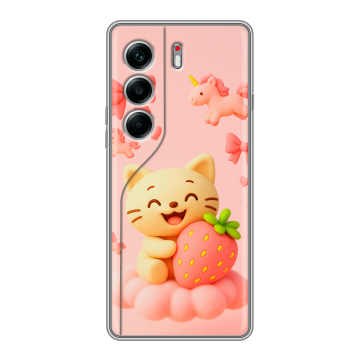 Силиконовый чехол на Tecno Camon 40 Pro 5G с принтом для девочек Силиконовый чехол на Tecno Camon 40 Pro 5G с принтом для девочек