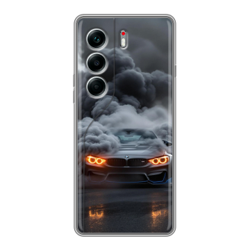 Силиконовый чехол на Tecno Camon 40 Pro 5G с принтом BMW БМВ Силиконовый чехол на Tecno Camon 40 Pro 5G с принтом BMW БМВ