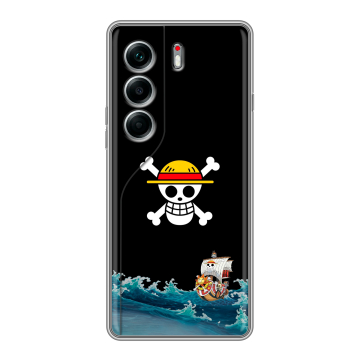 Силиконовый чехол на Tecno Camon 40 Pro 5G с принтом One Piece Ван Пис