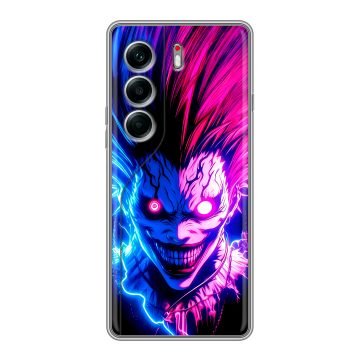Силиконовый чехол на Tecno Camon 40 Pro 5G с принтом Death note Тетрадь смерти