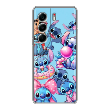 Силиконовый чехол на Tecno Camon 40 Pro 5G с принтом Лило и Стич Силиконовый чехол на Tecno Camon 40 Pro 5G с принтом Лило и Стич