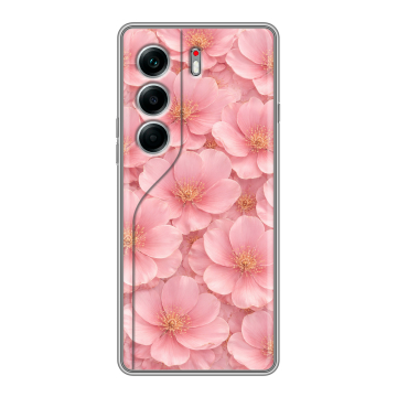 Силиконовый чехол на Tecno Camon 40 Pro 5G с принтом женский