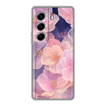Силиконовый чехол на Tecno Camon 40 Pro 5G с принтом женский