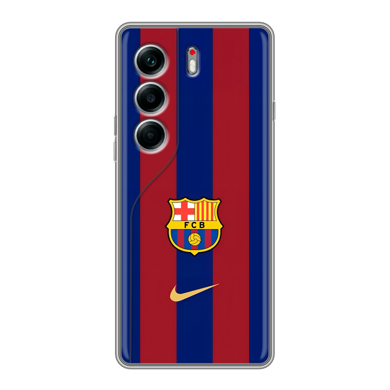 Силиконовый чехол на Tecno Camon 40 Pro 5G с принтом Барселона Barcelona Силиконовый чехол на Tecno Camon 40 Pro 5G с принтом Барселона Barcelona